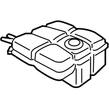 Ford CV6Z-8A080-A Tank Assembly - Radiator Overflow