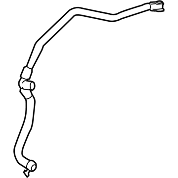 Ford Escape Coolant Reservoir Hose - CV6Z-8075-U