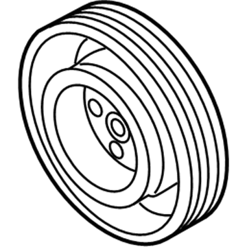 Ford BM5Z-6312-A Pulley - Crankshaft