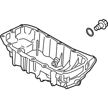 Ford DS7Z-6675-A Pan Assembly - Engine Oil