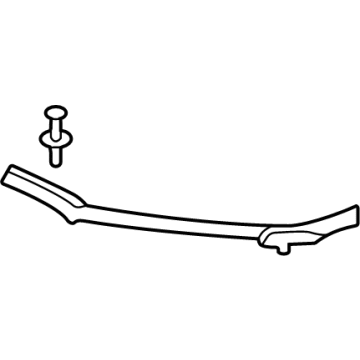 Ford ML3Z-17626-C Valance, Front Driver Side ML3Z-17626-C Ford Valance, Front Driver Side Illustration 1 of 1