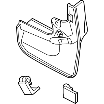 Ford DT1Z-16A550-B Kit - Mudflap - Rear