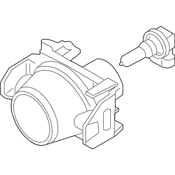 Ford 6E5Z-15200-A Lamp Assembly - Fog
