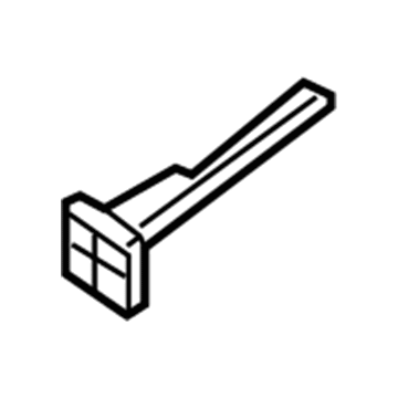 Ford F2GZ-8A082-D Reservoir Bracket, Passenger Side F2GZ-8A082-D Ford Reservoir Bracket, Passenger Side Illustration 1 of 1