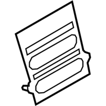 Lincoln AH6Z-5404302-HA Panel - Instrument