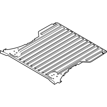 Ford NZ6Z-6011218-B Pan Assembly - Floor - Rear