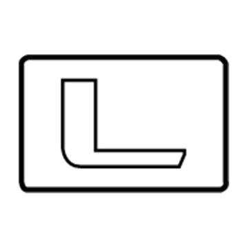 FL7Z-7842528-A Ford Nameplate Illustration 1 of 1