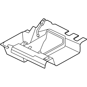Ford NZ6Z-6040380-AA Insulator - Sound