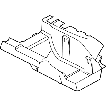 Ford NZ6Z-6040380-AB Insulator - Sound