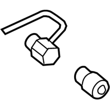 Ford 4F2Z-1A043-AA Nut - Wheel