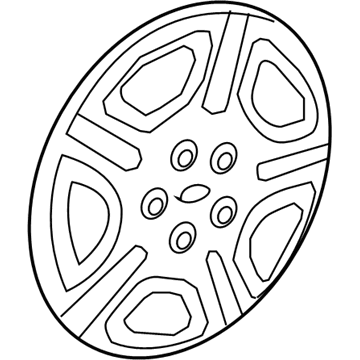 Ford 5F2Z-1130-AA Cover - Wheel