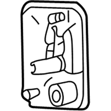 Ford 7C3Z-3626604-APPTM Handle Assembly - Door Outer
