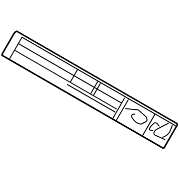 Mercury 8L8Z-1503050-B Decal - Instruction