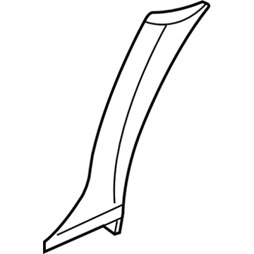 Mercury 3W7Z-5403598-AAA Moulding - Windshield