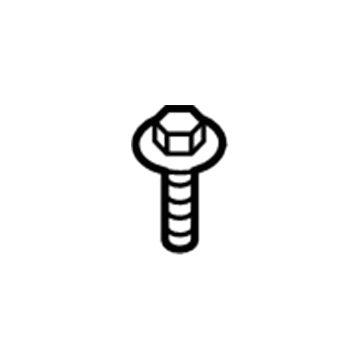 Ford -W703277-S450B Screw And Washer Assembly