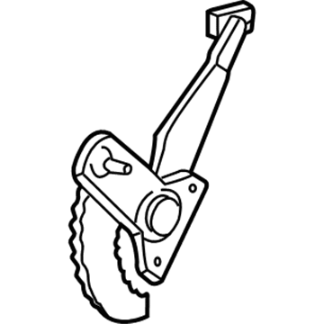 Ford 7L5Z-1023201-A Regulator - Window - Less Motor