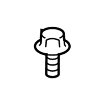 Ford -W707835-S902 Rail Bolt -W707835-S902 Ford Rail Bolt Illustration 1 of 1