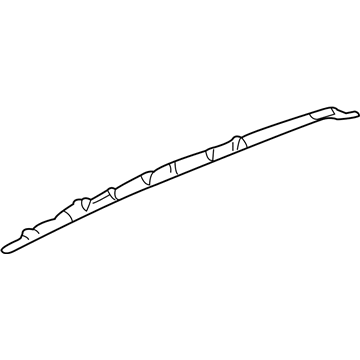 Ford YL8Z-7855114-EAA Slat, Passenger Side YL8Z-7855114-EAA Ford Slat, Passenger Side Illustration 1 of 1