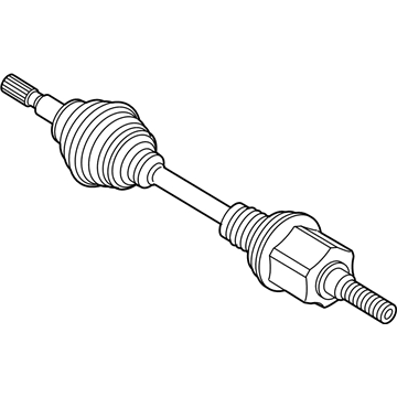 Lincoln Continental Axle Shaft - G3GZ-3B437-B