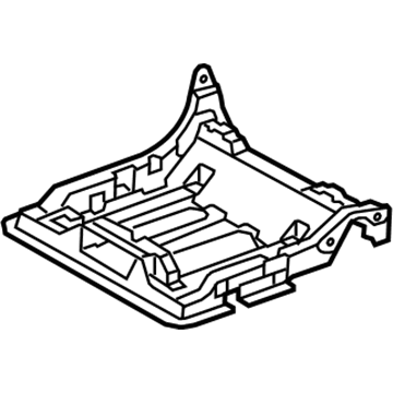 Lincoln BU5Z-9663160-A Frame And Spring - Rear Seat Cushion