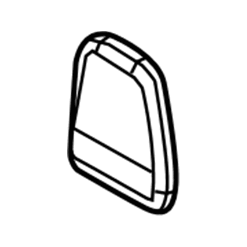 Lincoln DE9Z-74501A04-FA Cover Assembly - Rear Seat Headrest