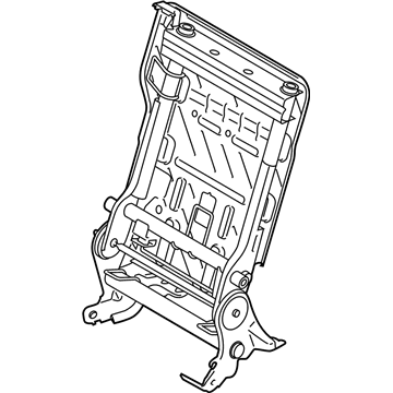 Lincoln EJ7Z-96613A38-A Frame - Rear Seat Back Retainer