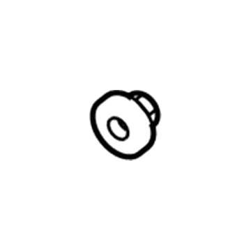 Ford -W707501-S900 Nut - Flanged
