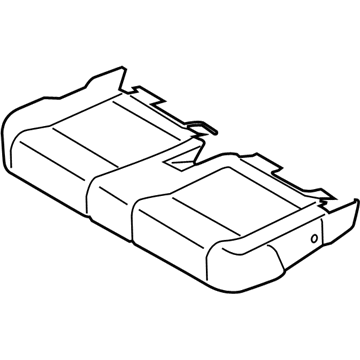 Ford CK4Z-9963805-BB Cover Assembly - Rear Seat Cushion