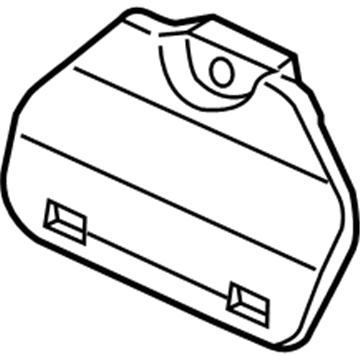 Ford BK3Z-99611B90-DA Bezel - Seat Belt Guide Bracket