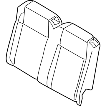 Ford CK4Z-9966801-U Pad - Rear Seat Back