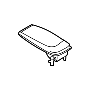 Ford LJ8Z-5806024-AF Armrest Assembly - Console