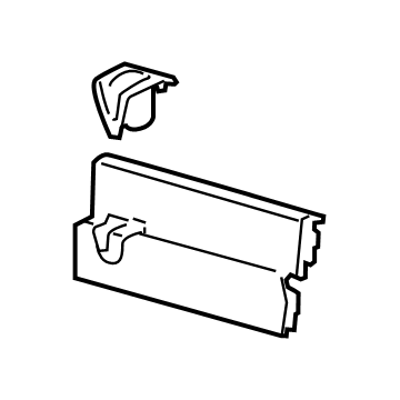 Ford CK4Z-61311A59-DC Trim - D Pillar