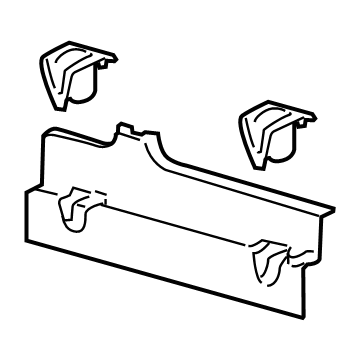 Ford LK4Z-61311A59-BA Trim - D Pillar