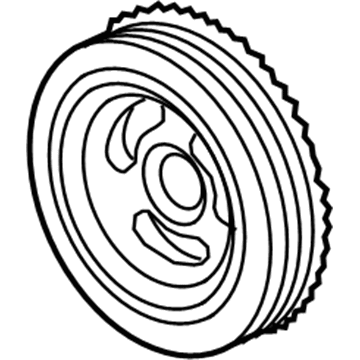 Ford NJ5Z-6312-A Pulley - Crankshaft