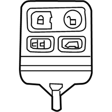 Mercury 8S4Z-15K601-A Remote Control System