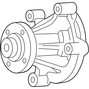 Ford 5W7Z-8501-AA Pump Assembly - Water