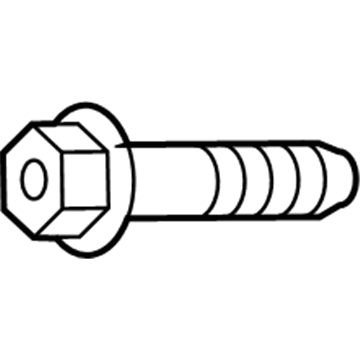 Ford -N806177-S437 Bolt - Hex Head - Flanged