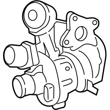 Ford DL3Z-6K682-F Turbocharger Assembly