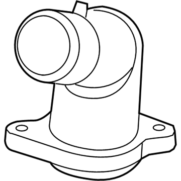 Ford AL3Z-8592-A Connection Water Outlet