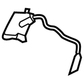 HU5Z-9663204-D Ford Lumbar Adjuster Illustration 1 of 1