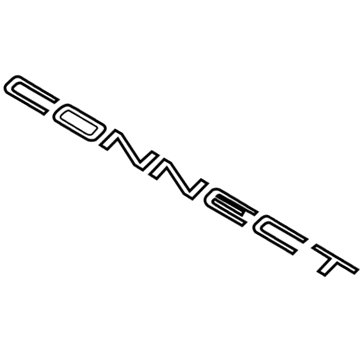 Ford DT1Z-9942528-A Name Plate