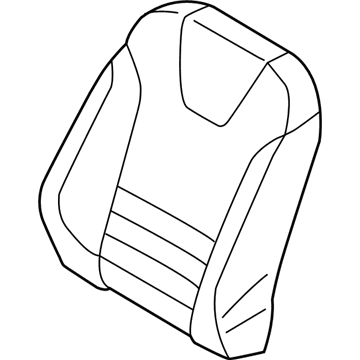 Ford GJ5Z-7864417-BG Cover Assembly - Seat Back