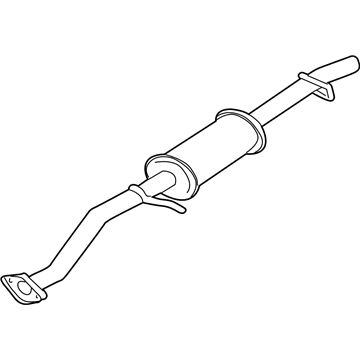 Mercury 5E6Z-5A212-AA Silencer Assembly