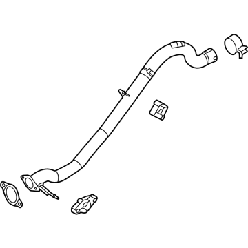 Ford MB3Z-5A212-K Extension - Exhaust Pipe