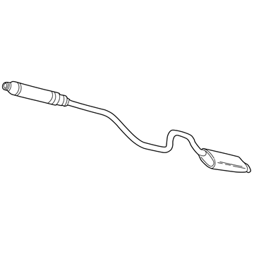 Mercury YF1Z-5230-AA Muffler Assembly - Front
