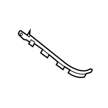Ford HC3Z-17K833-B Molding - Bumper Bar