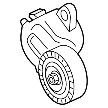 Lincoln L1MZ-6A228-B Pulley Assembly - Tension
