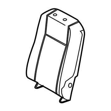 Ford LK4Z-9966600-RC Cover Assembly - Rear Seat Back