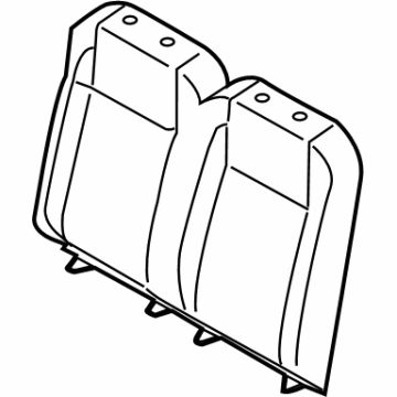 Ford LK4Z-6366601-JC Cover Assembly - Rear Seat Back