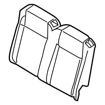 Ford CK4Z-9966801-U Pad - Rear Seat Back